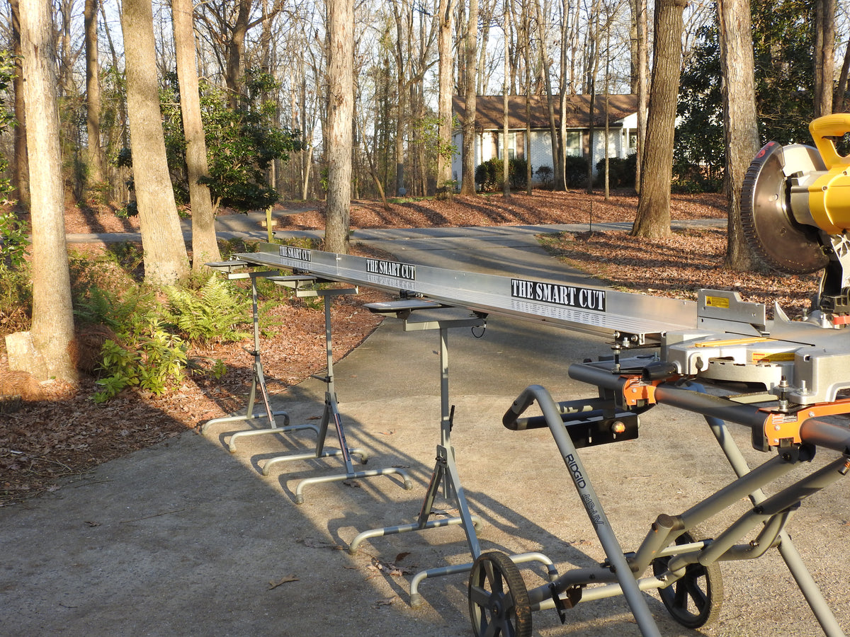 Portable Miter Saw Table with Fence & Measuring System – The Smart Cut