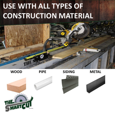 Workshop Miter Saw Fence and Measuring System