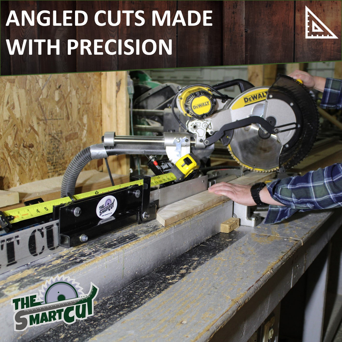 Smart Cut Workshop Miter Saw Fence and Measuring System – The Smart Cut